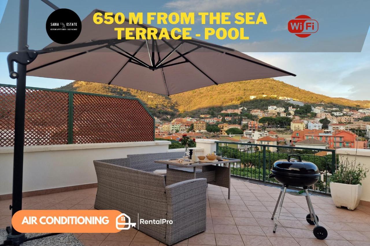 650 Metri Dal Mare - Wifi - Terrazzo - Piscina - A/c
